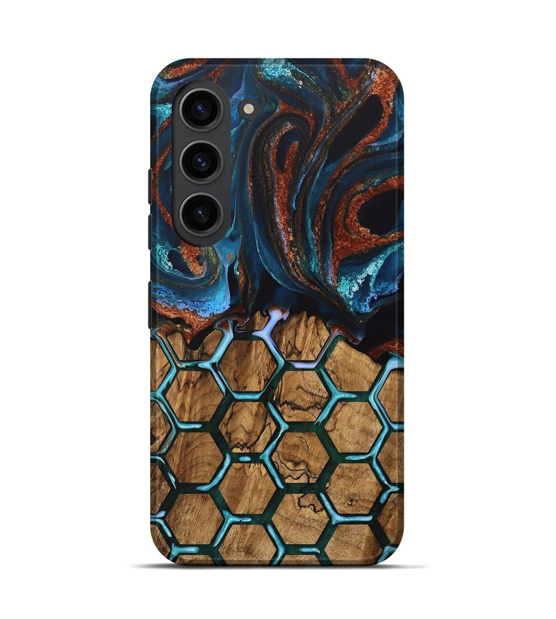 Galaxy S23 Wood Live Edge Phone Case - Ardith (Pattern, 733842)