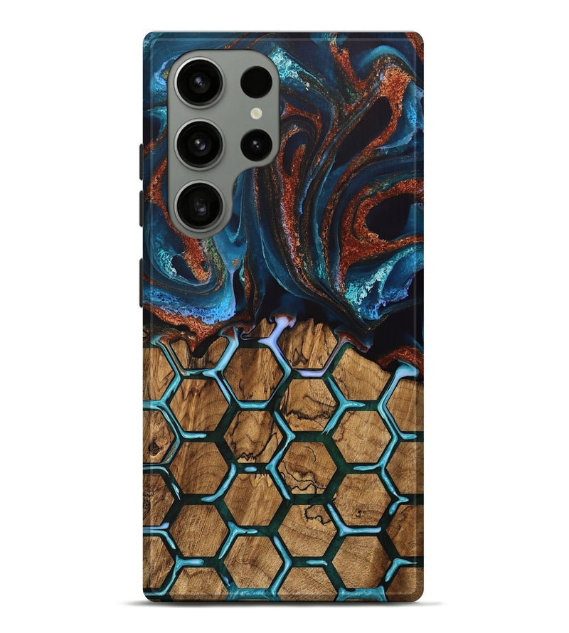 Galaxy S23 Ultra Wood Live Edge Phone Case - Ardith (Pattern, 733842)