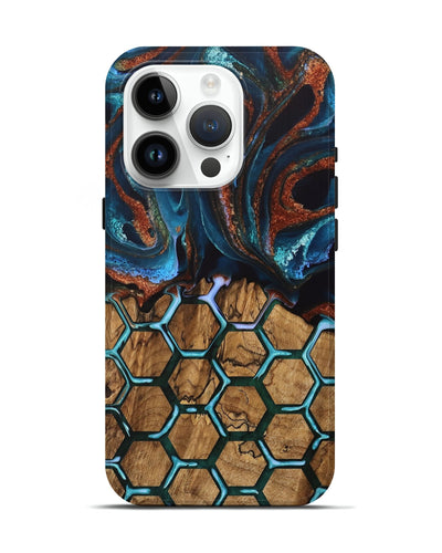 iPhone 15 Pro Wood Live Edge Phone Case - Ardith (Pattern, 733842)