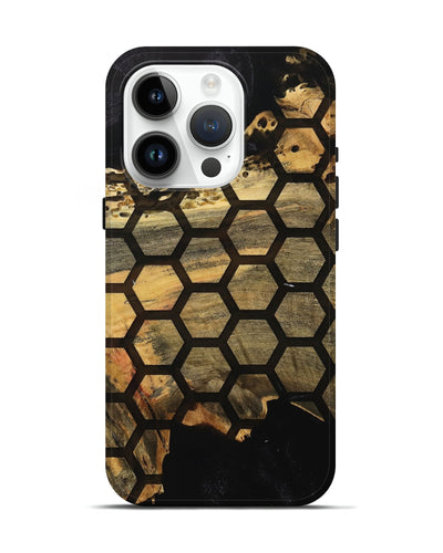 iPhone 15 Pro Wood Live Edge Phone Case - Bharat (Pattern, 733866)