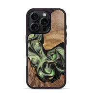 iPhone 16 Pro Wood Phone Case - Ricardo (Green, 734031)