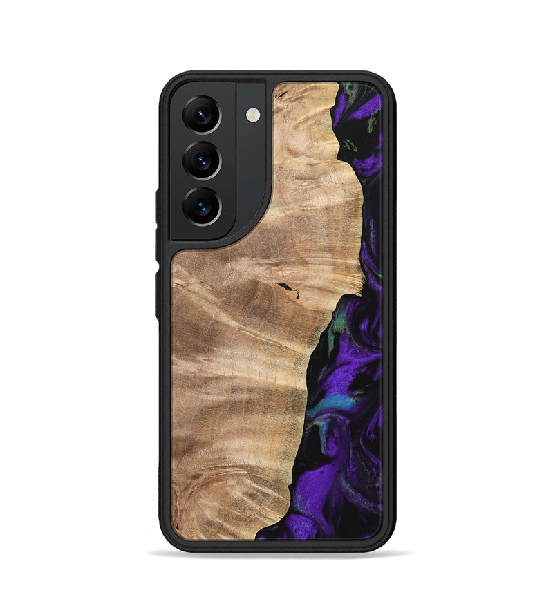 Galaxy S22 Wood Phone Case - Richard (Purple, 734722)