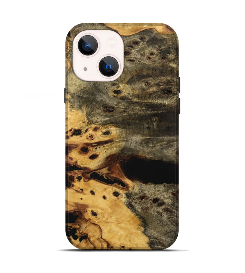 iPhone 13 Wood Live Edge Phone Case - Beadie (Wood Burl, 734861)