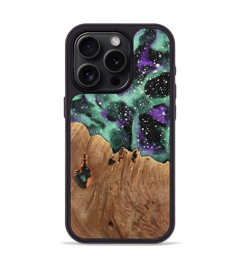 iPhone 15 Pro Wood Phone Case - Elita (Cosmos, 735106)