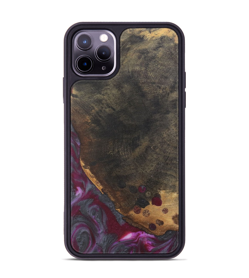 iPhone 11 Pro Max Wood Phone Case - Kaden (Purple, 735207)