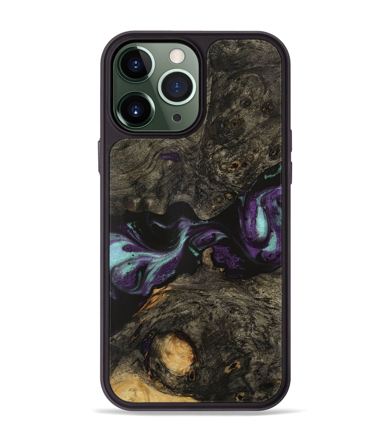 iPhone 13 Pro Max Wood Phone Case - Edel (Purple, 735392)