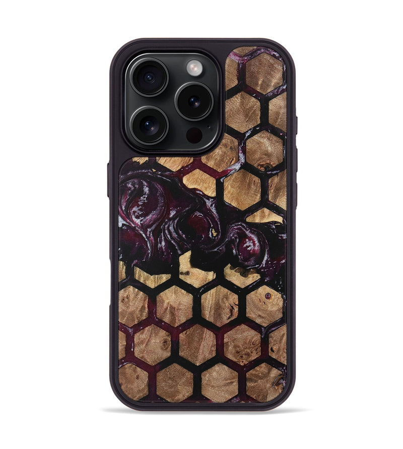 iPhone 16 Pro Wood Phone Case - Willard (Pattern, 735482)