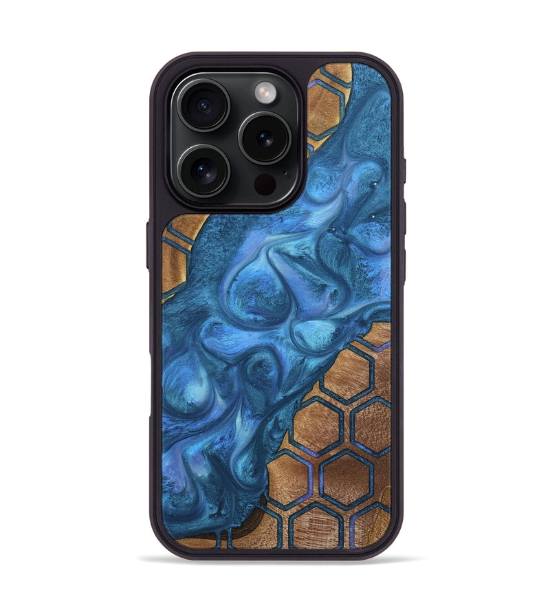 iPhone 16 Pro Wood Phone Case - Lorenz (Pattern, 735499)