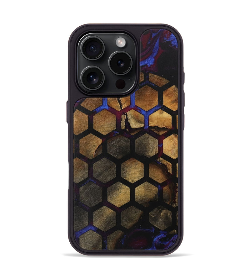 iPhone 16 Pro Wood Phone Case - Horatio (Pattern, 735518)