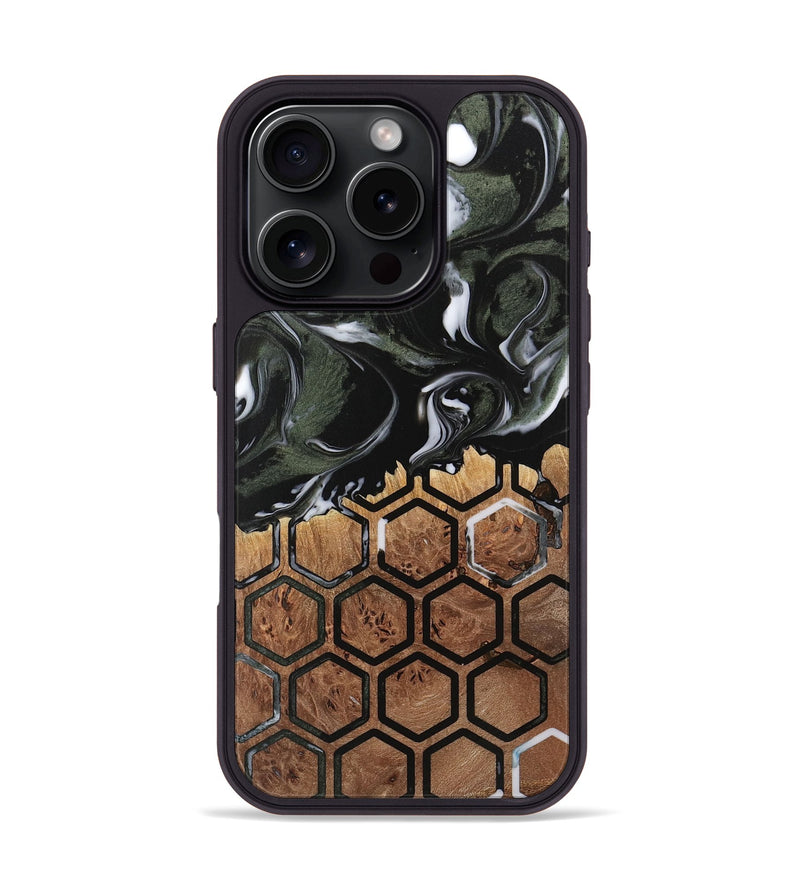 iPhone 16 Pro Wood Phone Case - Jeroen (Pattern, 735525)