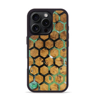 iPhone 16 Pro Wood Phone Case - Mira (Pattern, 735529)