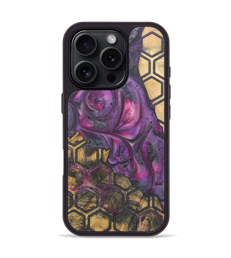 iPhone 16 Pro Wood Phone Case - Curt (Pattern, 735600)