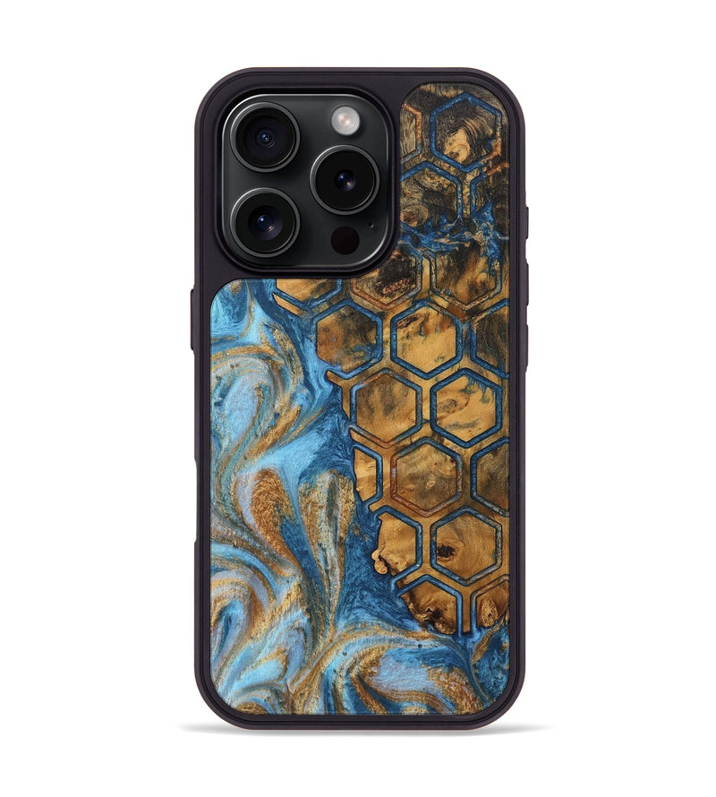 iPhone 16 Pro Wood Phone Case - Arkie (Pattern, 735674)