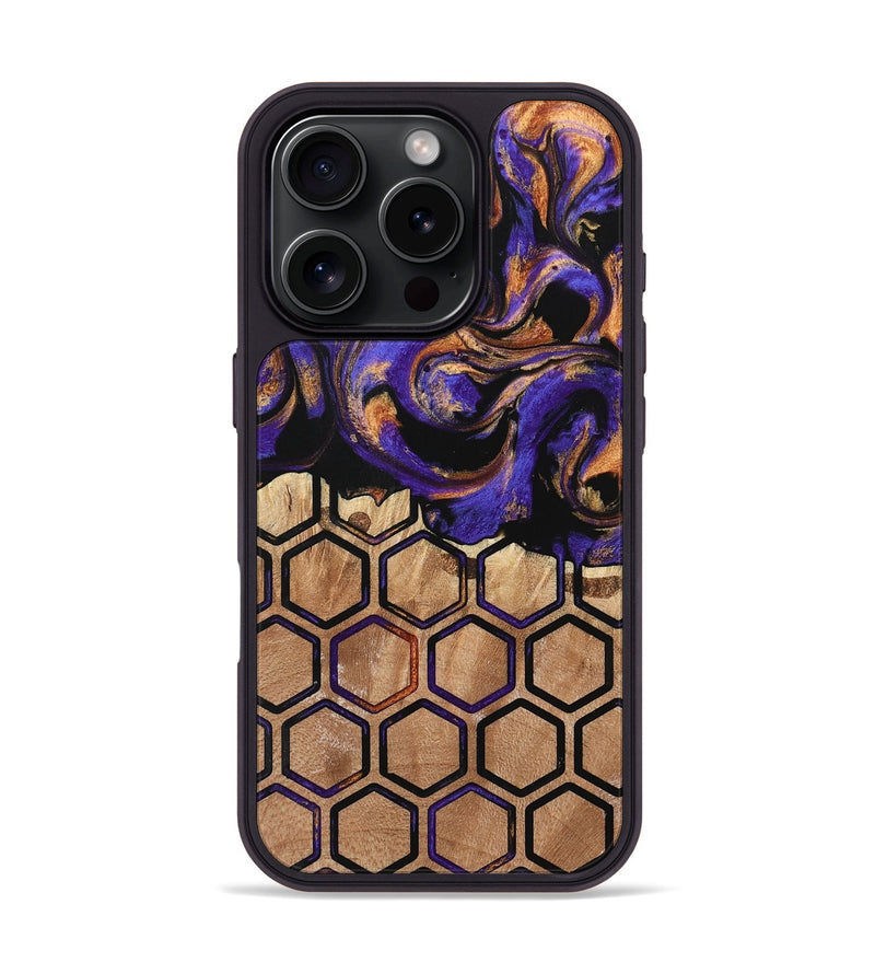 iPhone 16 Pro Wood Phone Case - Lissa (Pattern, 735702)