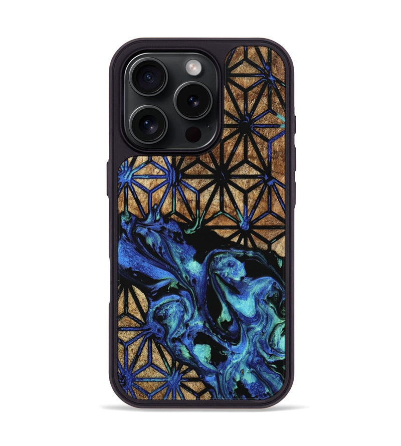 iPhone 16 Pro Wood Phone Case - Aubry (Pattern, 735833)