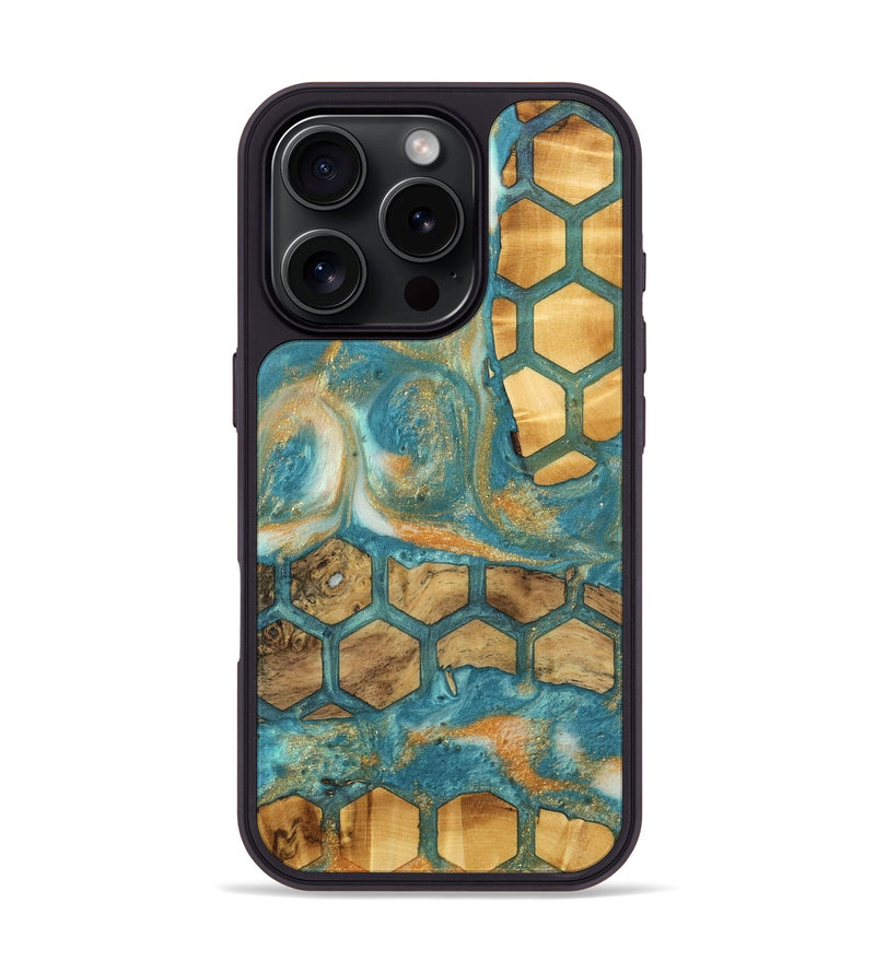 iPhone 16 Pro Wood Phone Case - Tori (Pattern, 735873)