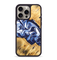 iPhone 15 Pro Max Wood Phone Case - Cruz (Blue, 735919)