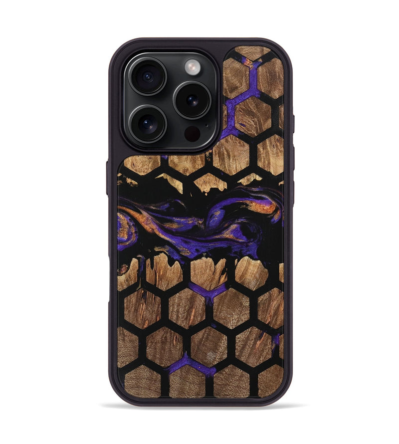 iPhone 16 Pro Wood Phone Case - Rurick (Pattern, 735936)