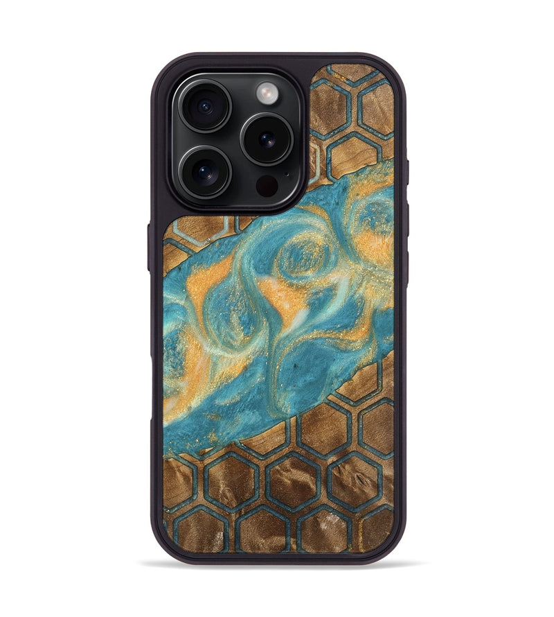 iPhone 16 Pro Wood Phone Case - Bengt (Pattern, 735951)