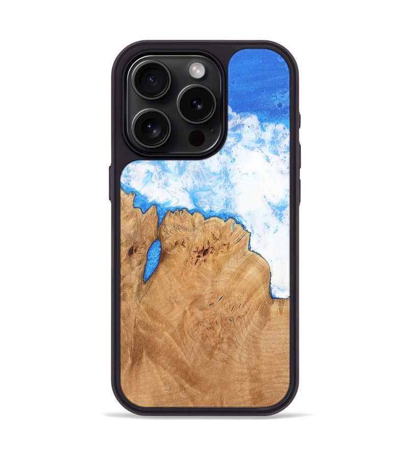 iPhone 15 Pro Wood Phone Case - Tennie (Coastal, 736441)