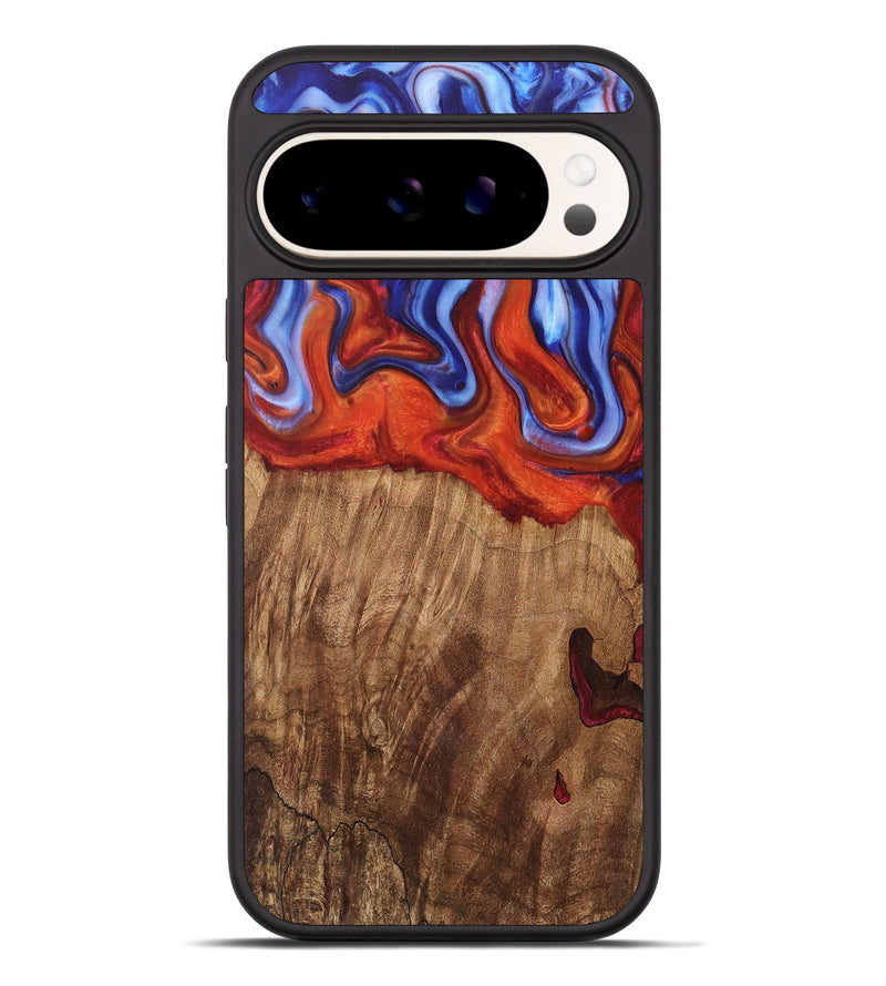 Pixel 9 Pro XL Wood Phone Case - Marlies (Fire & Ice, 736801)