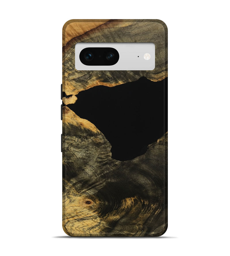 Pixel 7 Wood Live Edge Phone Case - Drusy (Wood Burl, 737329)