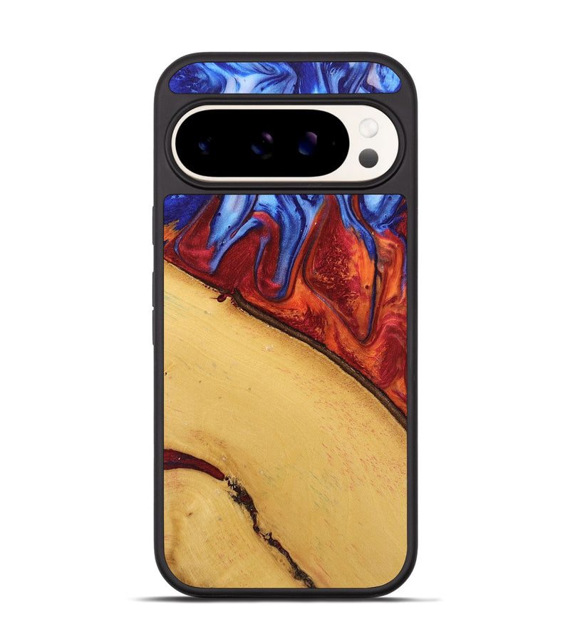 Pixel 9 Wood Phone Case - Noah (Fire & Ice, 737610)