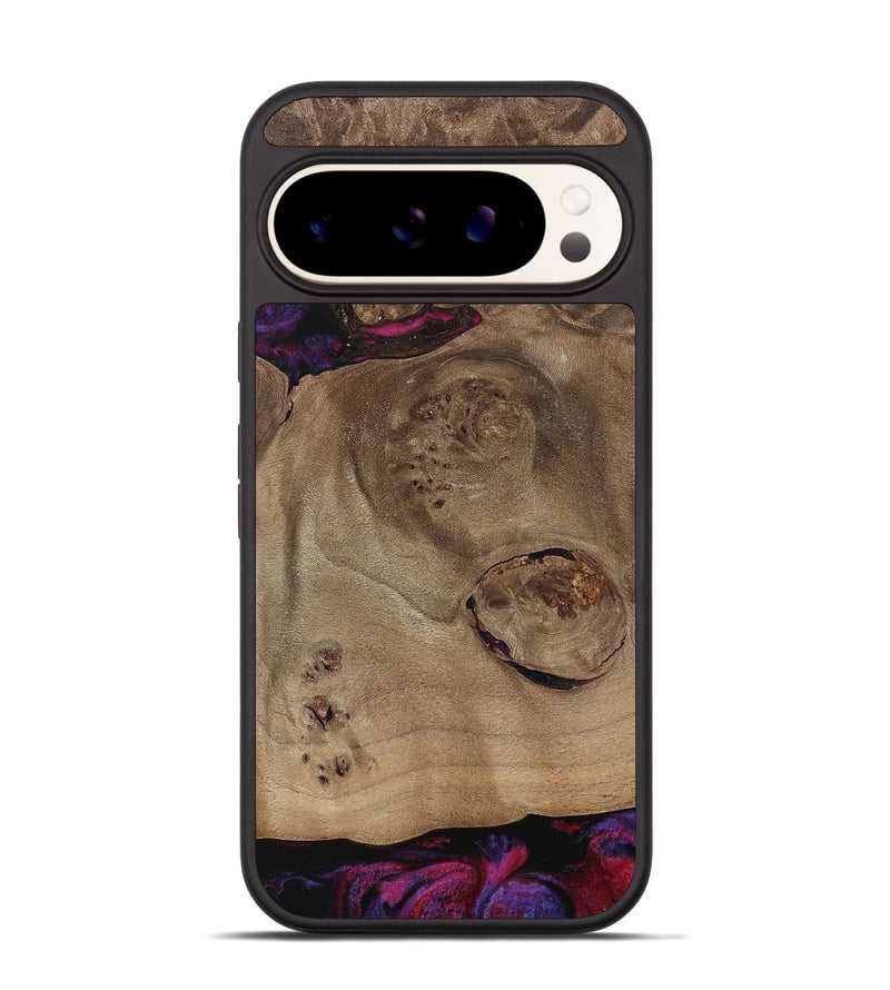 Pixel 9 Wood Phone Case - Khue (Purple, 737765)