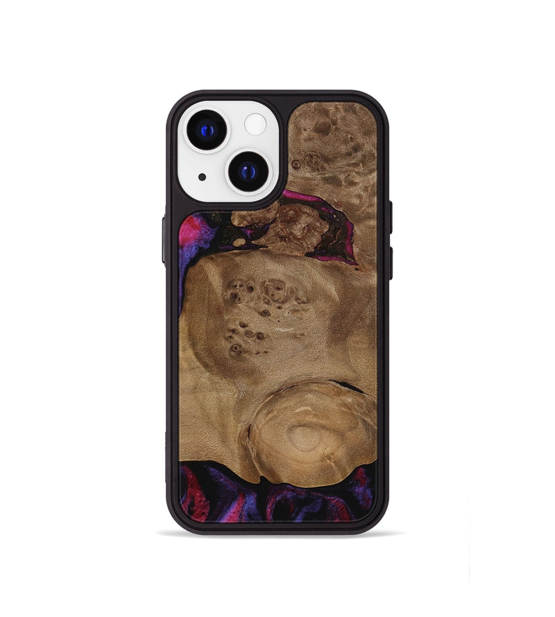 iPhone 13 mini Wood Phone Case - Jerimy (Purple, 737786)