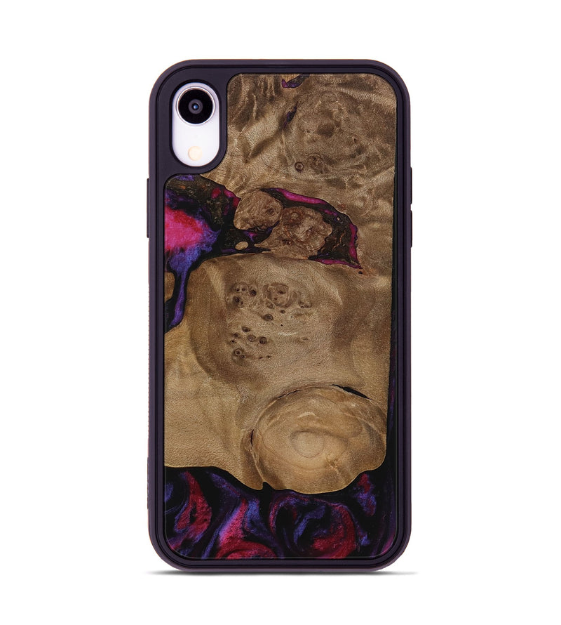 iPhone Xr Wood Phone Case - Jerimy (Purple, 737786)