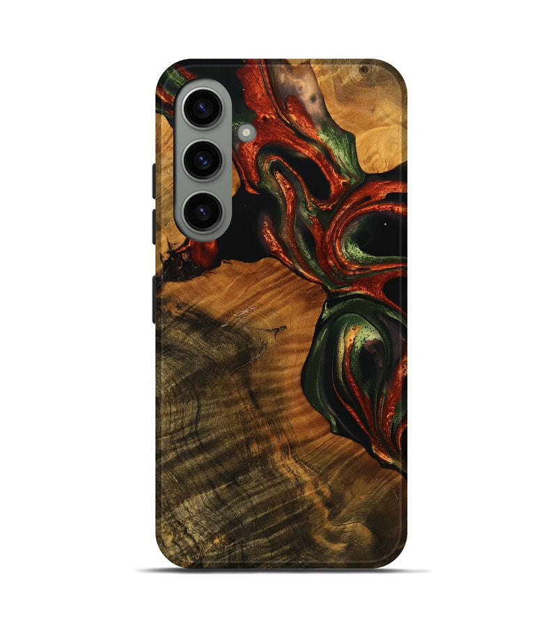 Galaxy S24 Wood Live Edge Phone Case - Sibley (Green, 737956)