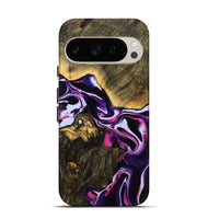 Pixel 9 Wood Live Edge Phone Case - Alev (Purple, 738055)