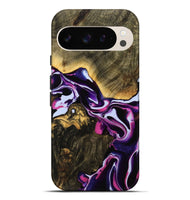 Pixel 9 Pro XL Wood Live Edge Phone Case - Alev (Purple, 738055)