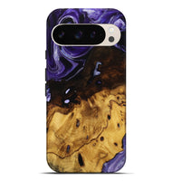 Pixel 9 Pro XL Wood Live Edge Phone Case - Allys (Purple, 738057)