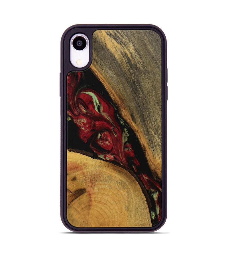 iPhone Xr Wood Phone Case - Sibley (Red, 738111)