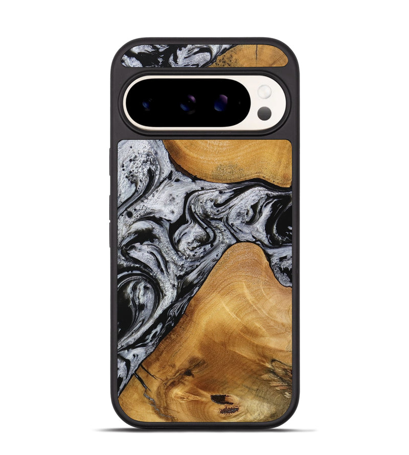 Pixel 9 Wood Phone Case - Anstice (Black & White, 738118)