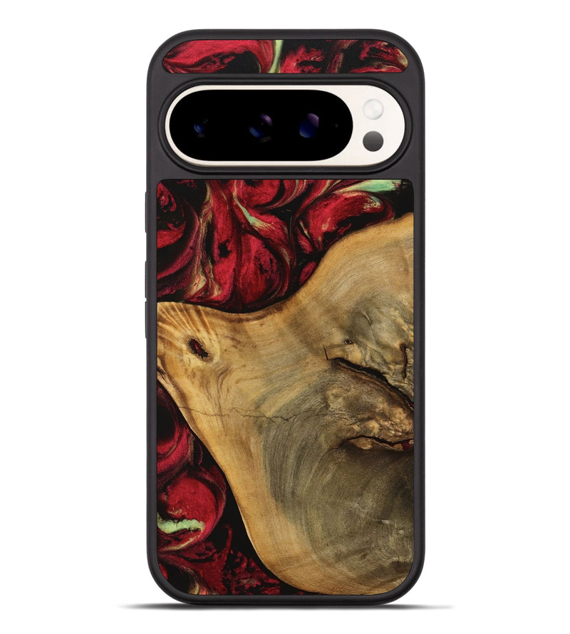 Pixel 9 Pro XL Wood Phone Case - HuuLiem (Red, 738119)