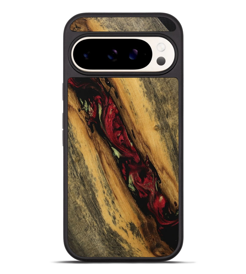 Pixel 9 Pro XL Wood Phone Case - Corri (Red, 738125)