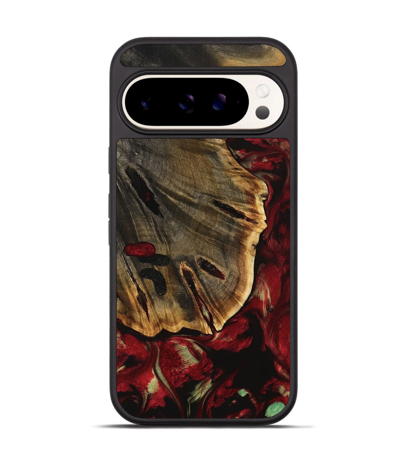 Pixel 9 Wood Phone Case - Radames (Red, 738137)