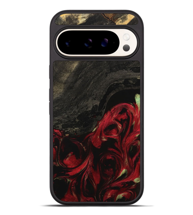 Pixel 9 Pro XL Wood Phone Case - Yuri (Red, 738138)