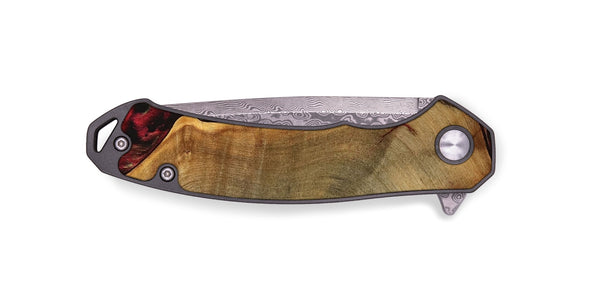 EDC Wood Pocket Knife - Melba (Red, 738139)