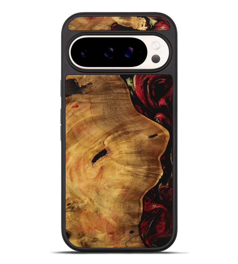 Pixel 9 Pro XL Wood Phone Case - Jacqui (Red, 738145)