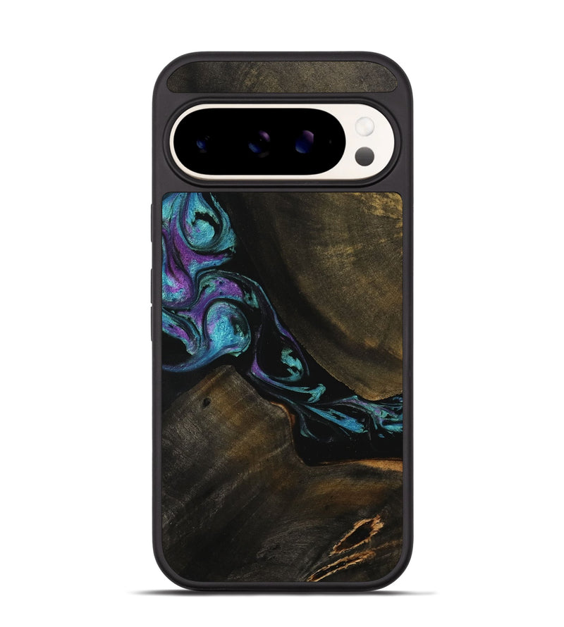 Pixel 9 Wood Phone Case - Orren (Blue, 738155)