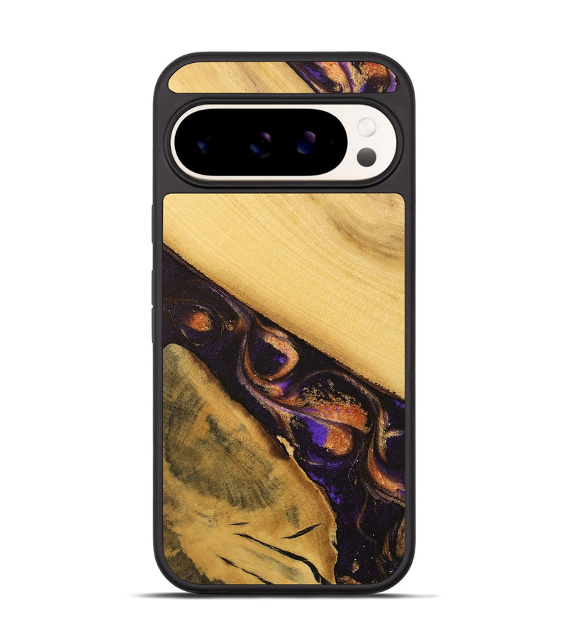 Pixel 9 Wood Phone Case - Hebert (Purple, 738163)