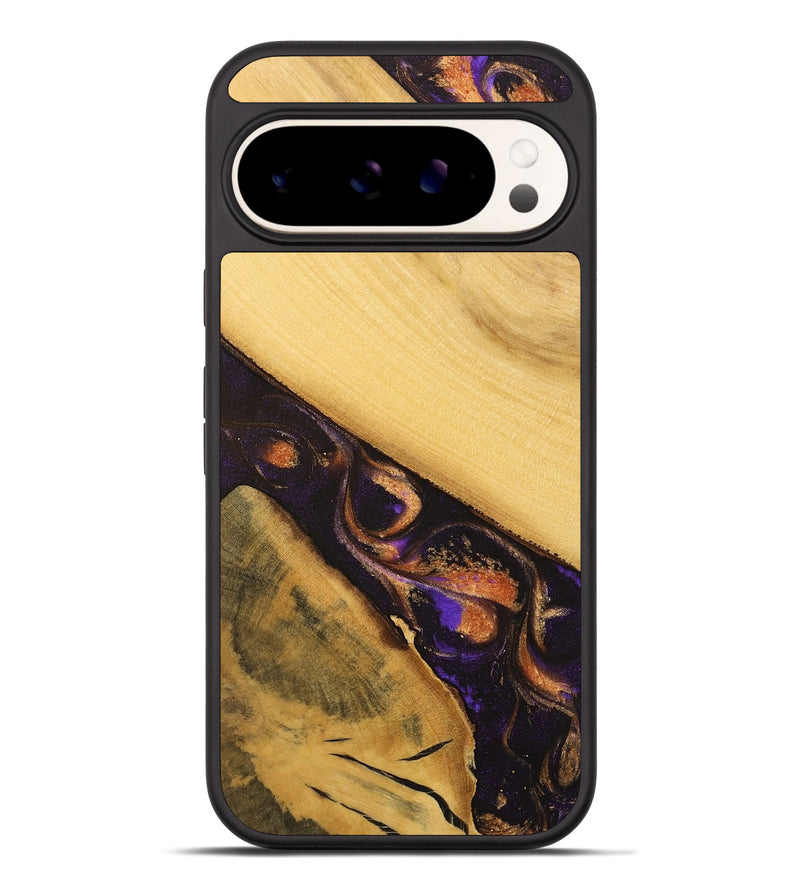 Pixel 9 Pro XL Wood Phone Case - Hebert (Purple, 738163)