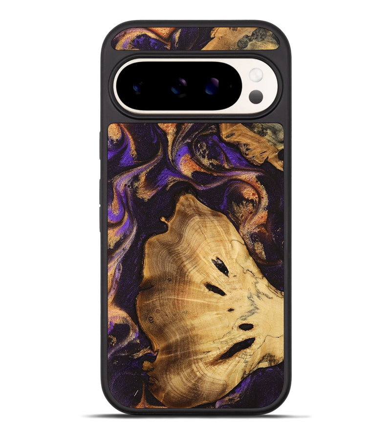 Pixel 9 Pro XL Wood Phone Case - Arlena (Purple, 738167)