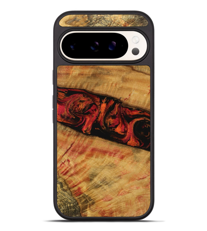 Pixel 9 Pro XL Wood Phone Case - Janessa (Red, 738168)