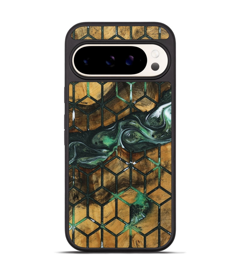 Pixel 9 Wood Phone Case - Damara (Pattern, 738180)