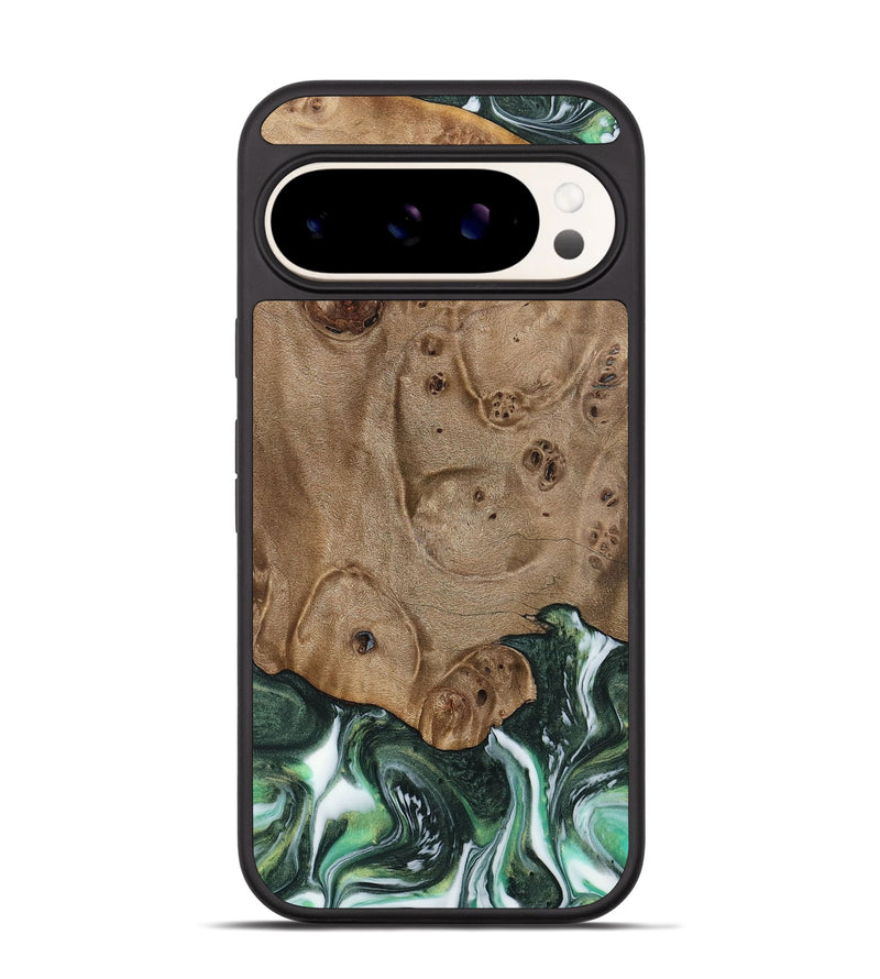 Pixel 9 Wood Phone Case - Atlante (Green, 738185)