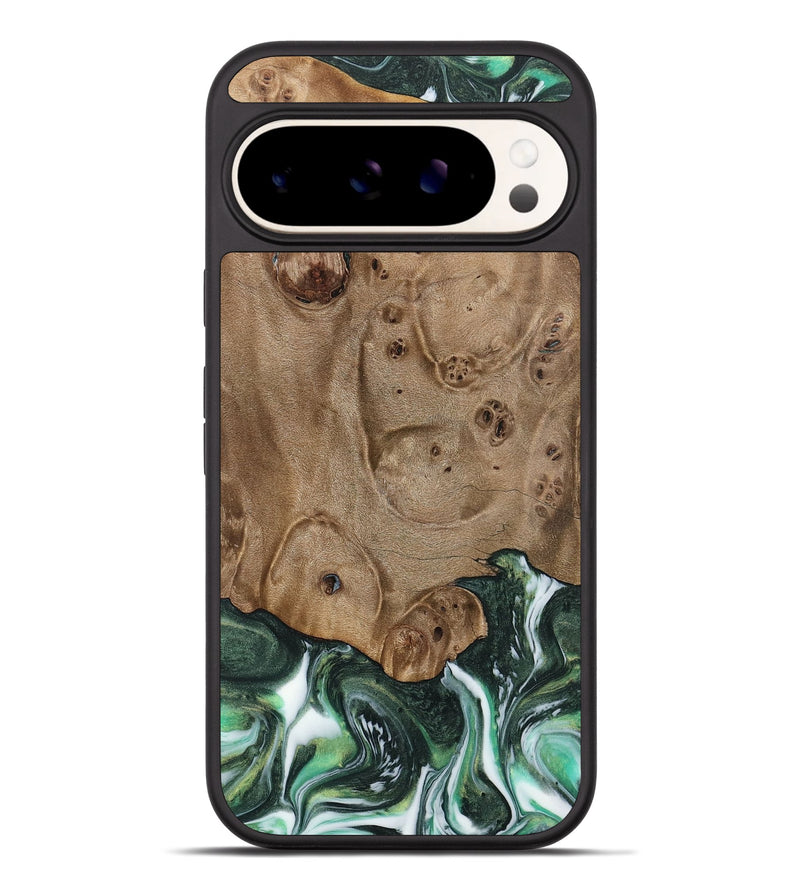 Pixel 9 Pro XL Wood Phone Case - Atlante (Green, 738185)